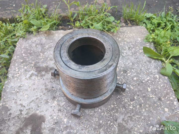 Клупп под сменные плашки для правки резьбы осей тс