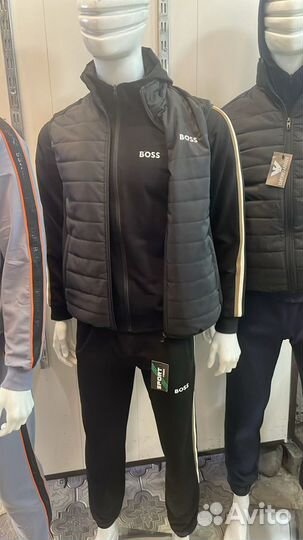 Спортивный костюм тройка с жилеткой Hugo Boss