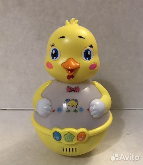 Музыкальная игрушка умка Неваляшка цыпленок