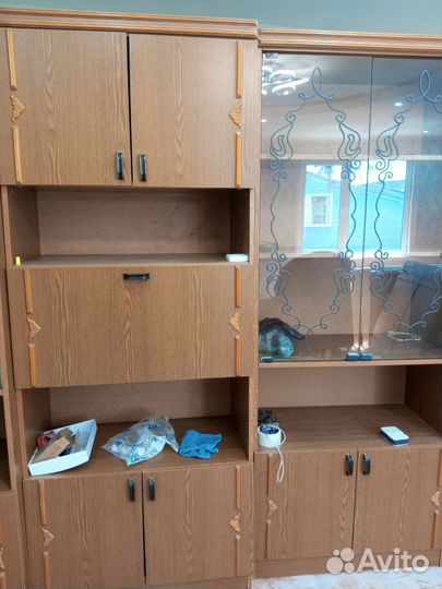 Стенка в гостиную со шкафом бу