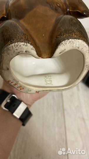 Статуэтка олимпийский мишка 1980, большой - 29 см