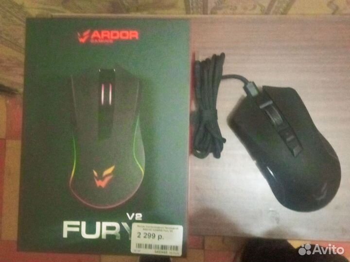 Мышка ardor gaming Fury V2