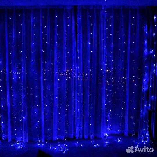 Гирлянда штора