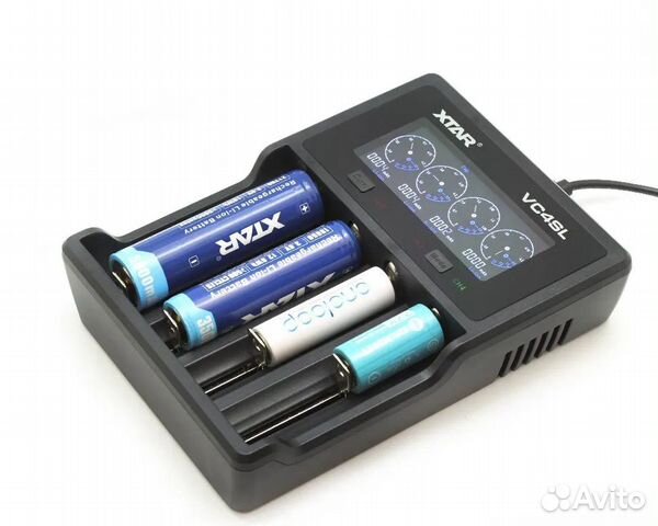 Зарядка Xtar vc4sl новая