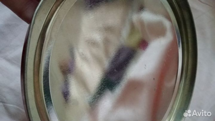 Жестяная банка новогодняя