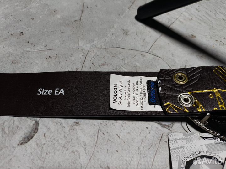 Винтажный рэп ремень volcom