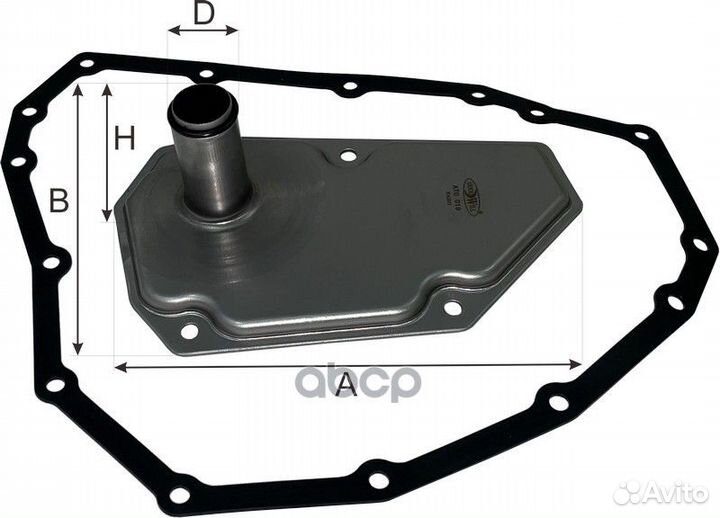 Фильтр АКПП nissan/renault juke/tiida /qashqai