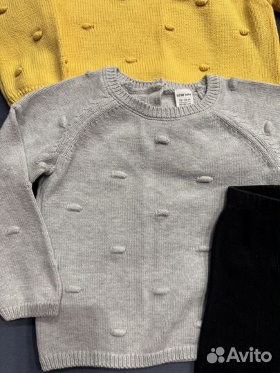 Детские вещи на девочку пакетом 86 92