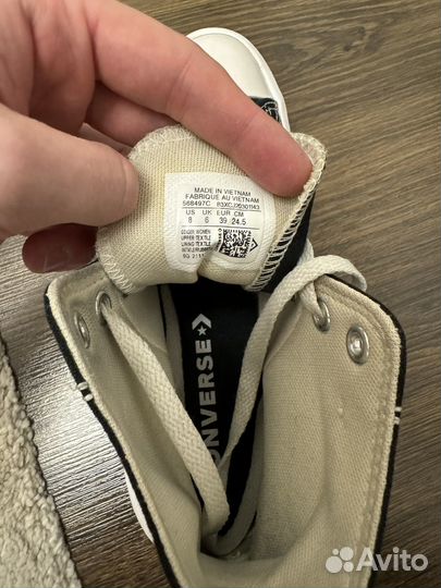 Кеды converse высокие