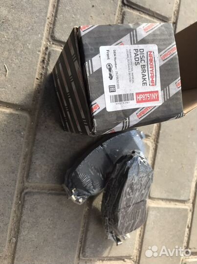 Тормозные колодки subaru