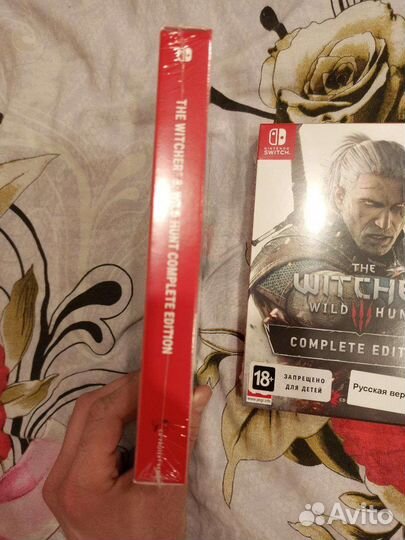 Запечатанный Ведьмак 3 Полное издание Nintendo