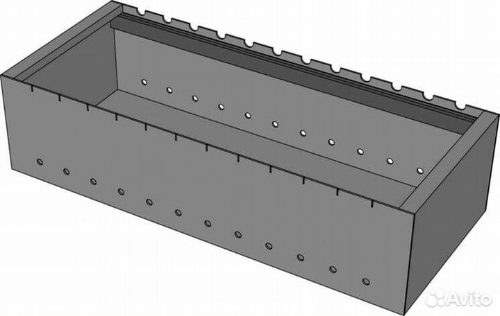 Мангал цельносварной 3мм, от производителя