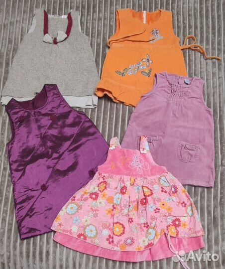 Вещи пакетом на девочку 86-92