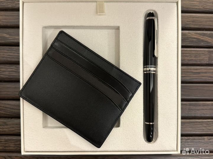 Montblanc ручка и кардхолдер