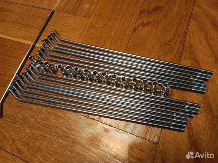 Спицы переднего колеса Kayo R17 (190мм) 16шт