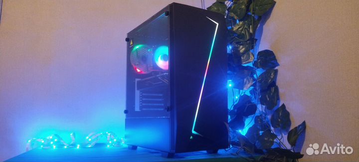 Игровой PC \intel i7* 14 ядер \DDR4 16gb\GTX1050Ti