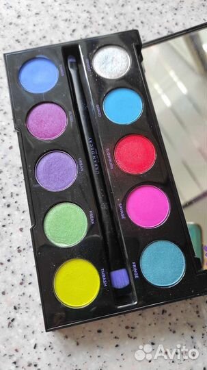 Палетка теней urban decay electric
