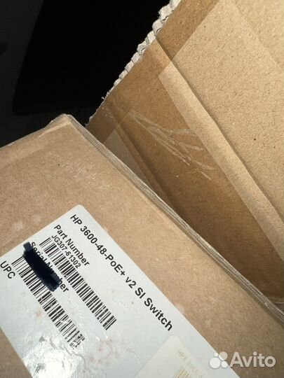 Комутатор HP 3600-48-POE+ v2 Si