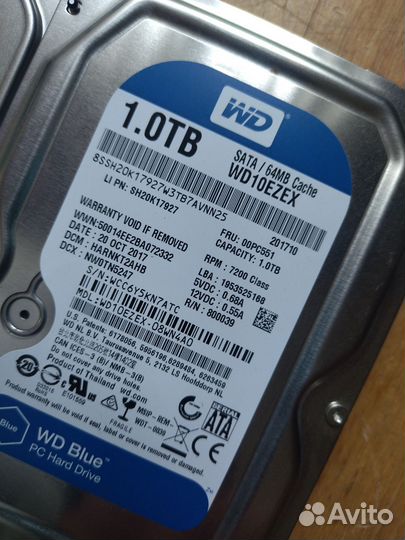 Жесткий диск 1 тб