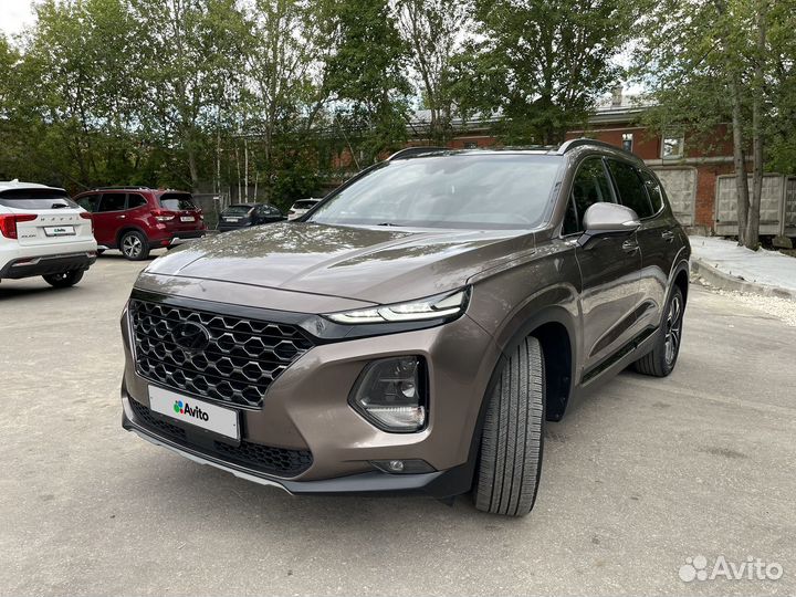 Hyundai Santa Fe 2.0 AT, 2020, 68 000 км