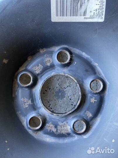 Штампованный диск vw passat