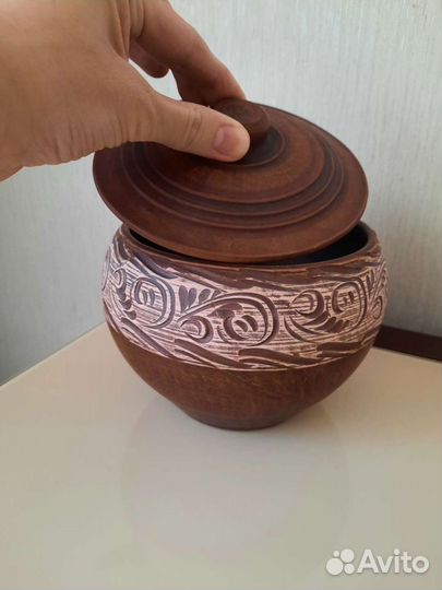 Горшок керамический для запекания