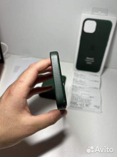MagSafe чехол iPhone 13 зеленый бу
