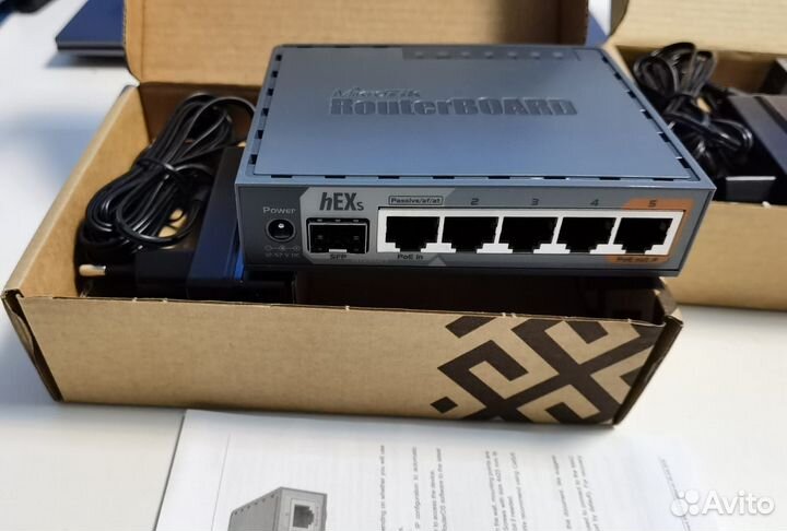 Маршрутизатор MikroTik hEX S RB760iGS