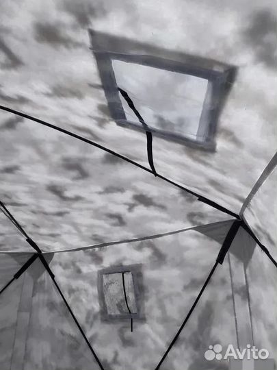 Палaтка зимняя куб