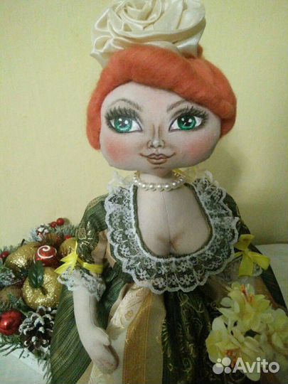 Кукла текстильная