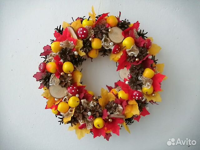 Венок Яркая осень