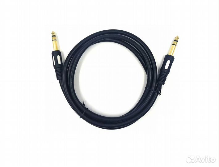 Кабель Jack 6.3 - jack 6.3 стерео 3.0 метра 2 шт