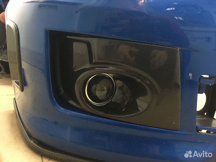 Subaru Impreza установка линз 3 дюйма в птф