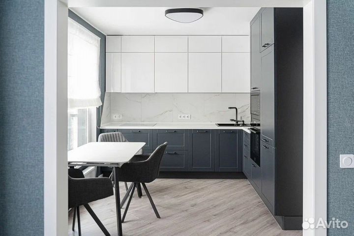 Цена за всю кухню. Серый лофт CN:045425