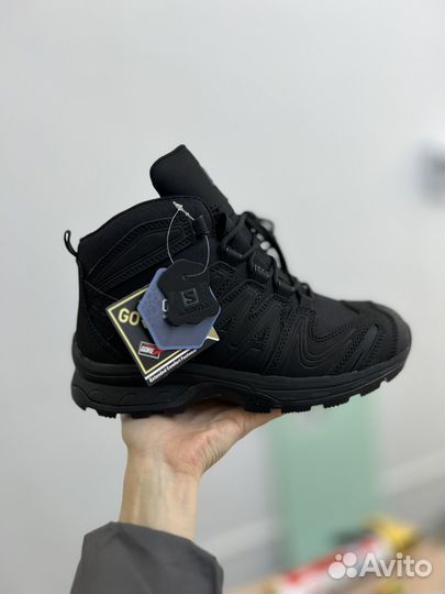 Тактические ботинки Salomon (средние) черный