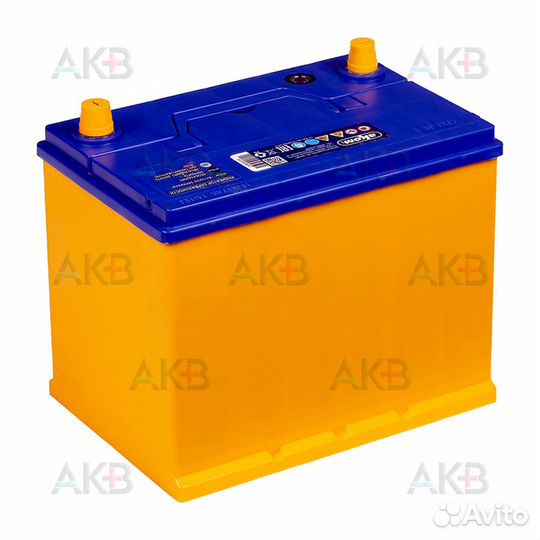 Аккумулятор автомобильный Аком Asia 75Е 12V 75Ач 6