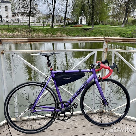 Трековый / фикс / синглспид велосипед tsunami