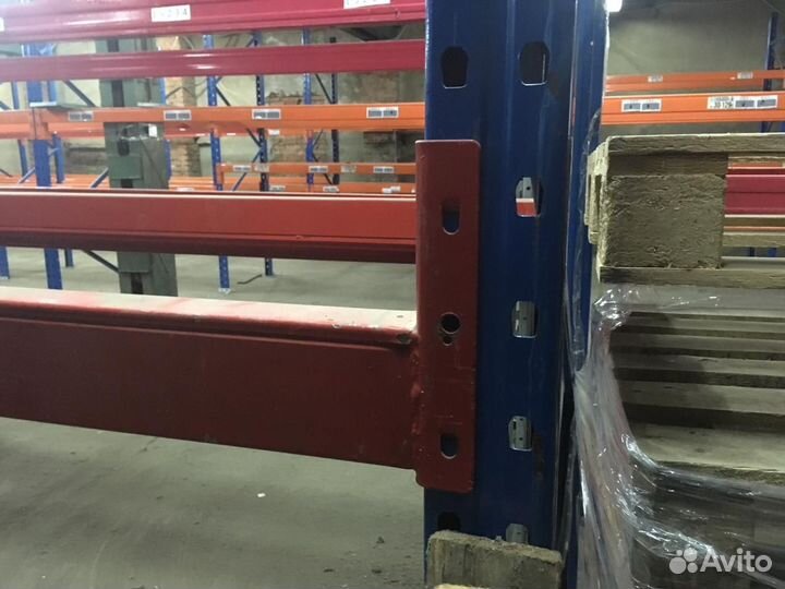 Стеллаж паллетный металлический