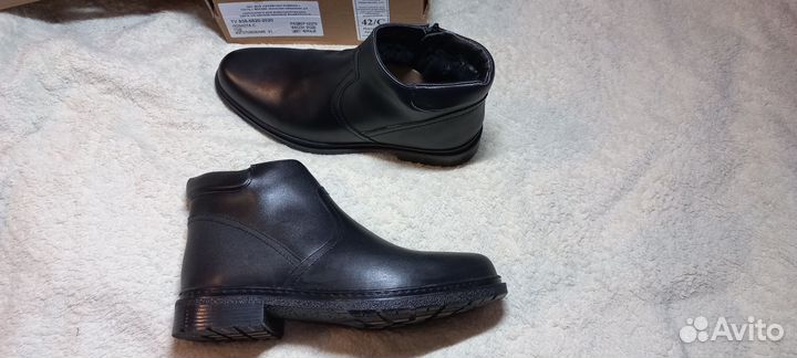 Полусапоги зимние военные на овчине