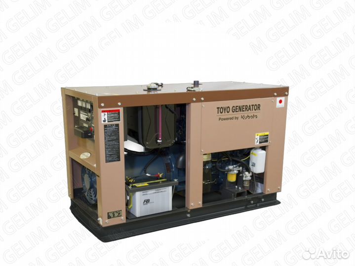 Генератор Дизельный 15.6 квт декоративный кожух