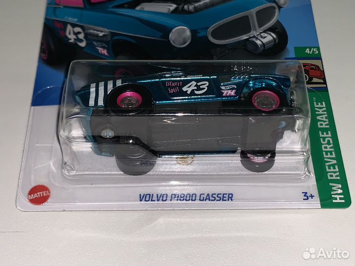 Hot wheels STH volvo P1800 gasser