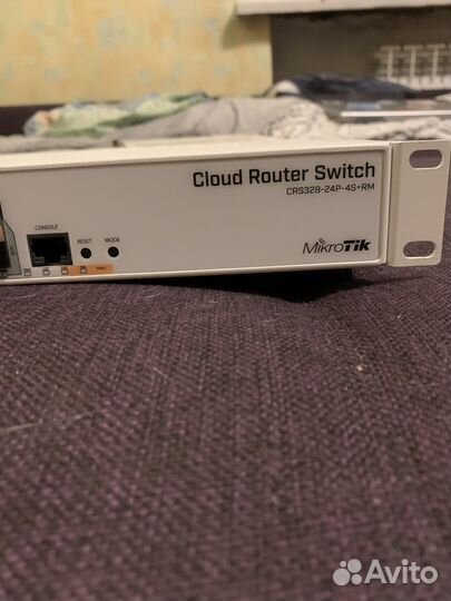 Сетевой коммутатор mikrotik CRS328-24P-4S+RM