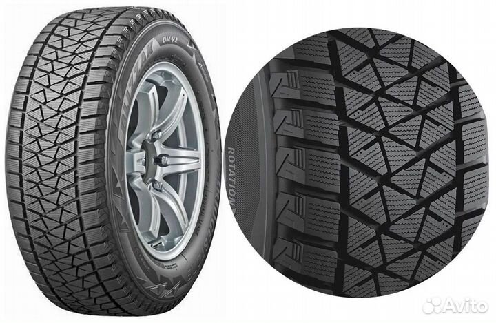 Bridgestone Blizzak DM-V2 235/65 R17