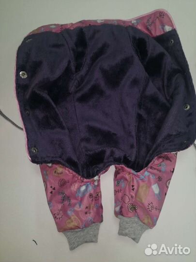 Тёплый комбинезон для собак