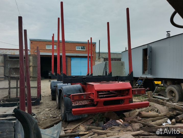 Прицеп лесовоз (сортиментовоз) В-кран 5015К4, 2008