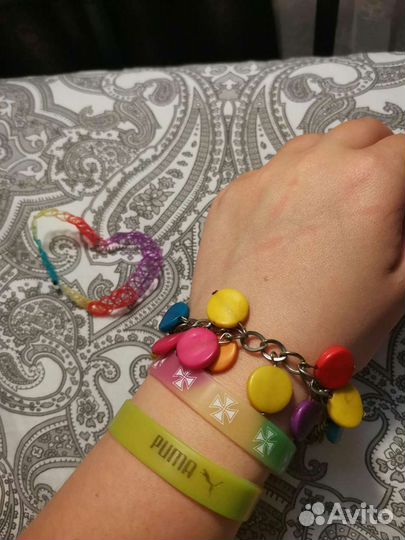 Аксессуары детские браслеты кольца чокер кулон