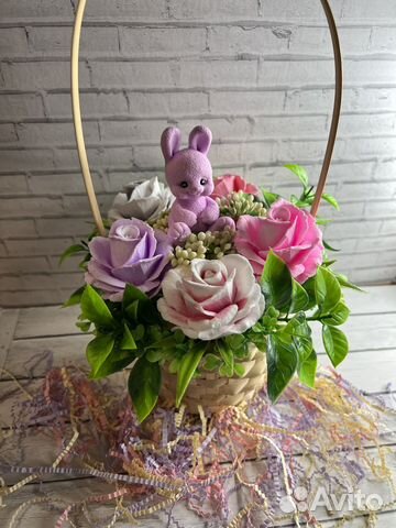 Букет из мыла