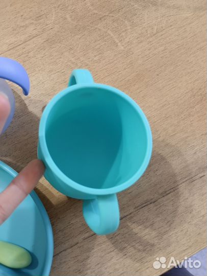 Посуда для детей силиконовая