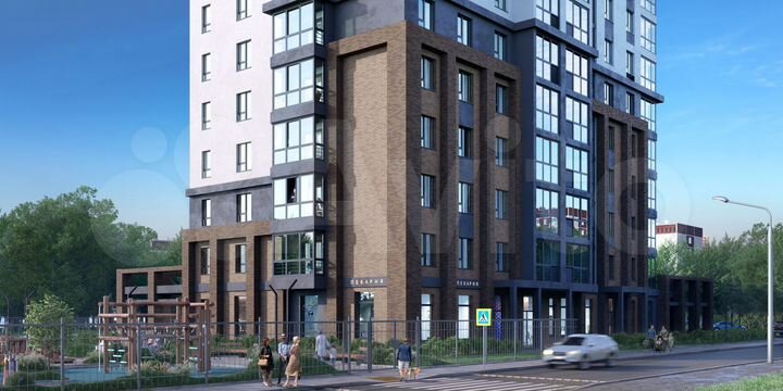 2-к. квартира, 55,2 м², 6/24 эт.