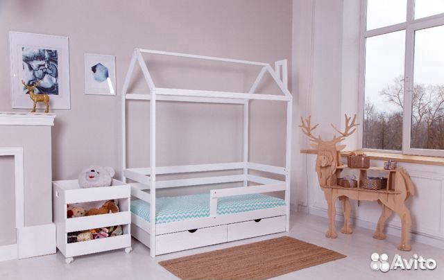 Детская кровать домик